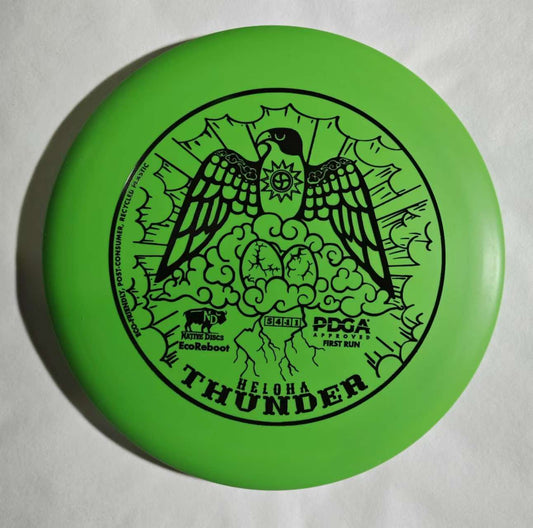 EcoReboot Thunder (Heloha) - 1st Run - Green with Black Stamp