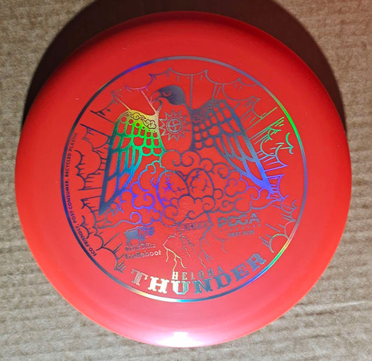 EcoReboot Thunder (Heloha) - 1st Run - Red with Silver Stamp
