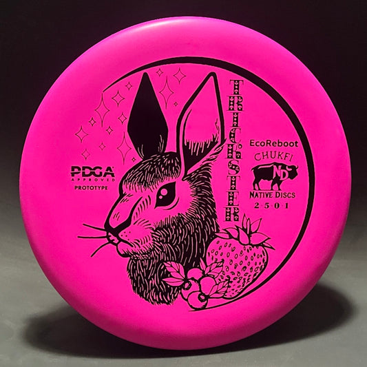 EcoReboot Trickster (Chukfi) - Prototype - Bright Pink with Black Stamp