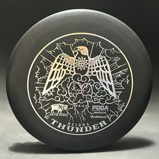 EcoReboot Thunder (Heloha) - Prototype - Black with Silver Stamp