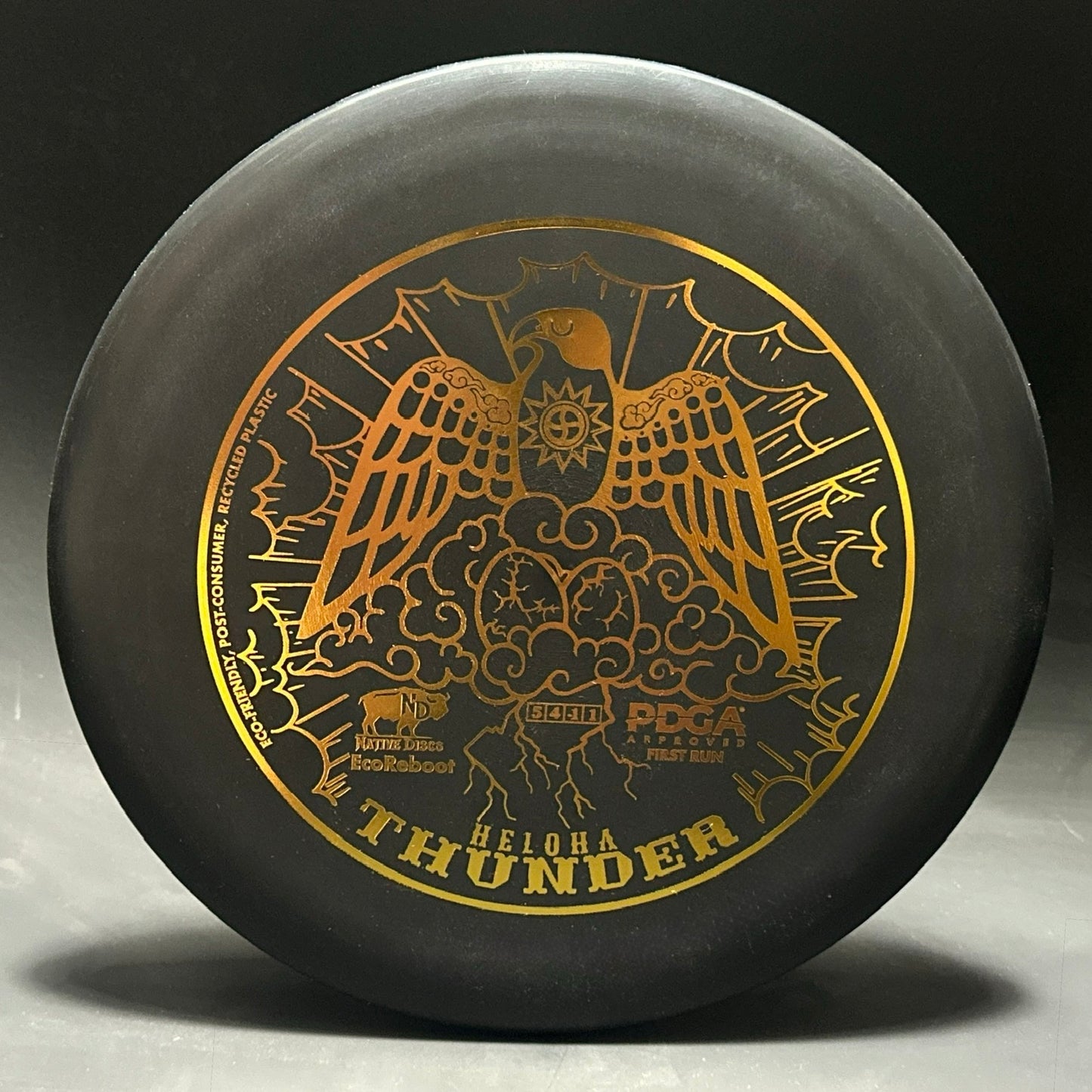 EcoReboot Thunder (Heloha) - 1st Run - Black with Gold Stamp