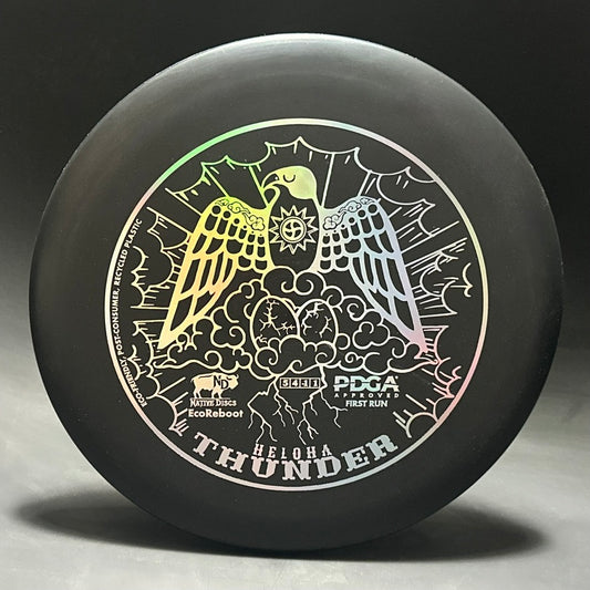 EcoReboot Thunder (Heloha) - 1st Run - Black with Silver Stamp