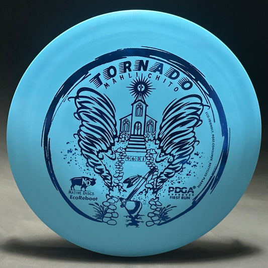 EcoReboot Tornado (Mahli Chito) - 1st Run - Light Blue with Blue Stamp