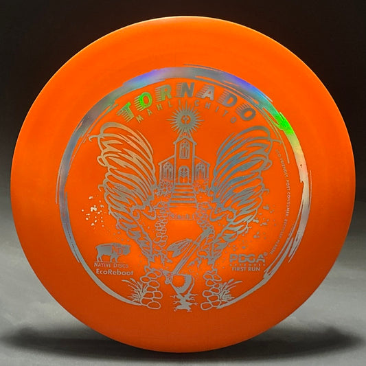 EcoReboot Tornado (Mahli Chito) - 1st Run - Orange with Silver Stamp