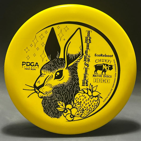 EcoReboot Trickster (Chukfi) - 1st Run - Yellow with Black Stamp