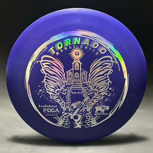 EcoReboot Tornado (Mahli Chito) - Prototype - Purple with Silver Stamp