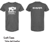 Soft Tees - Tultex - Dark Heather Gray - 2XL