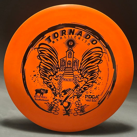 EcoReboot Tornado (Mahli Chito) - 1st Run - Orange with Black Stamp