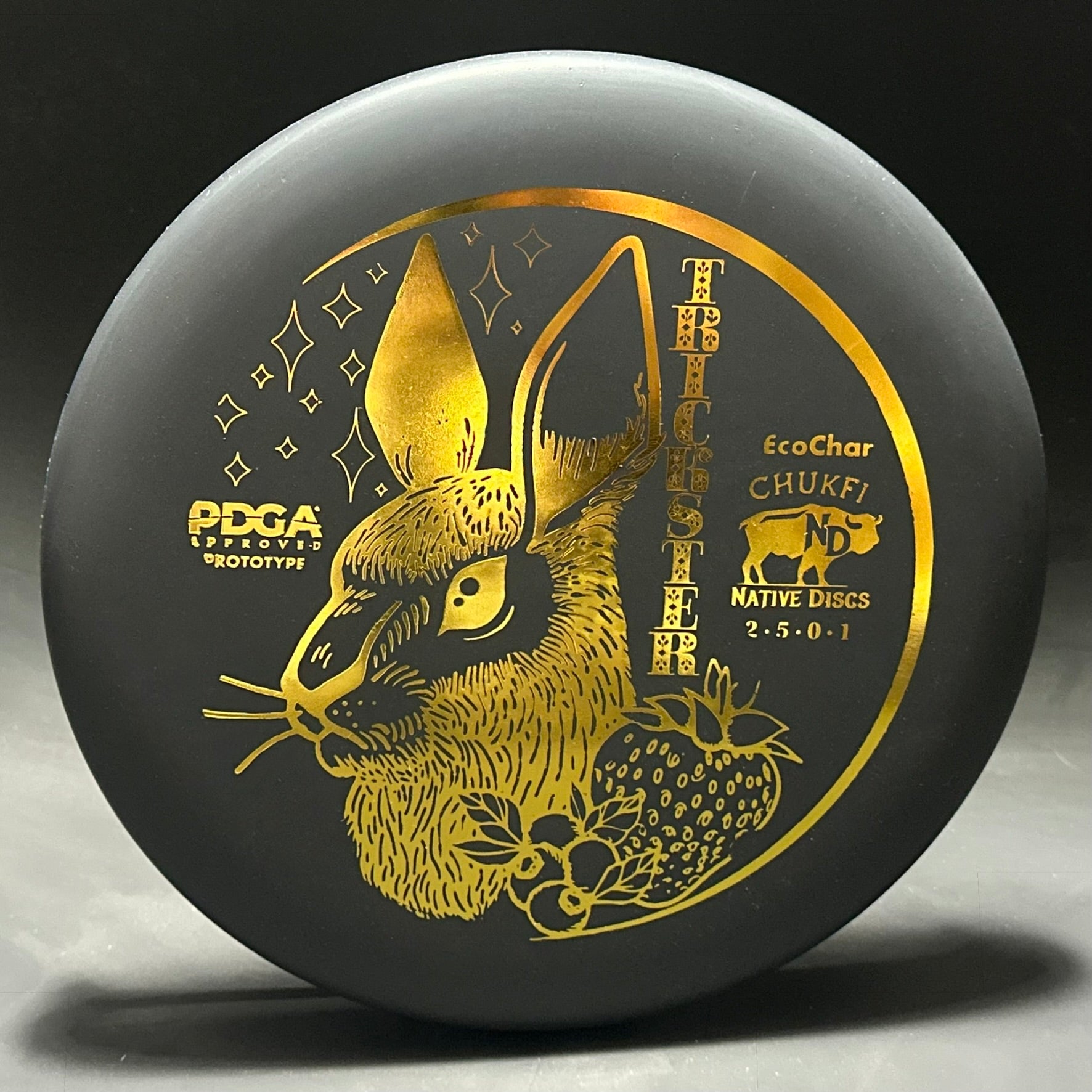 EcoChar Trickster (Chukfi) - Prototype - with Gold Stamp – Native Discs
